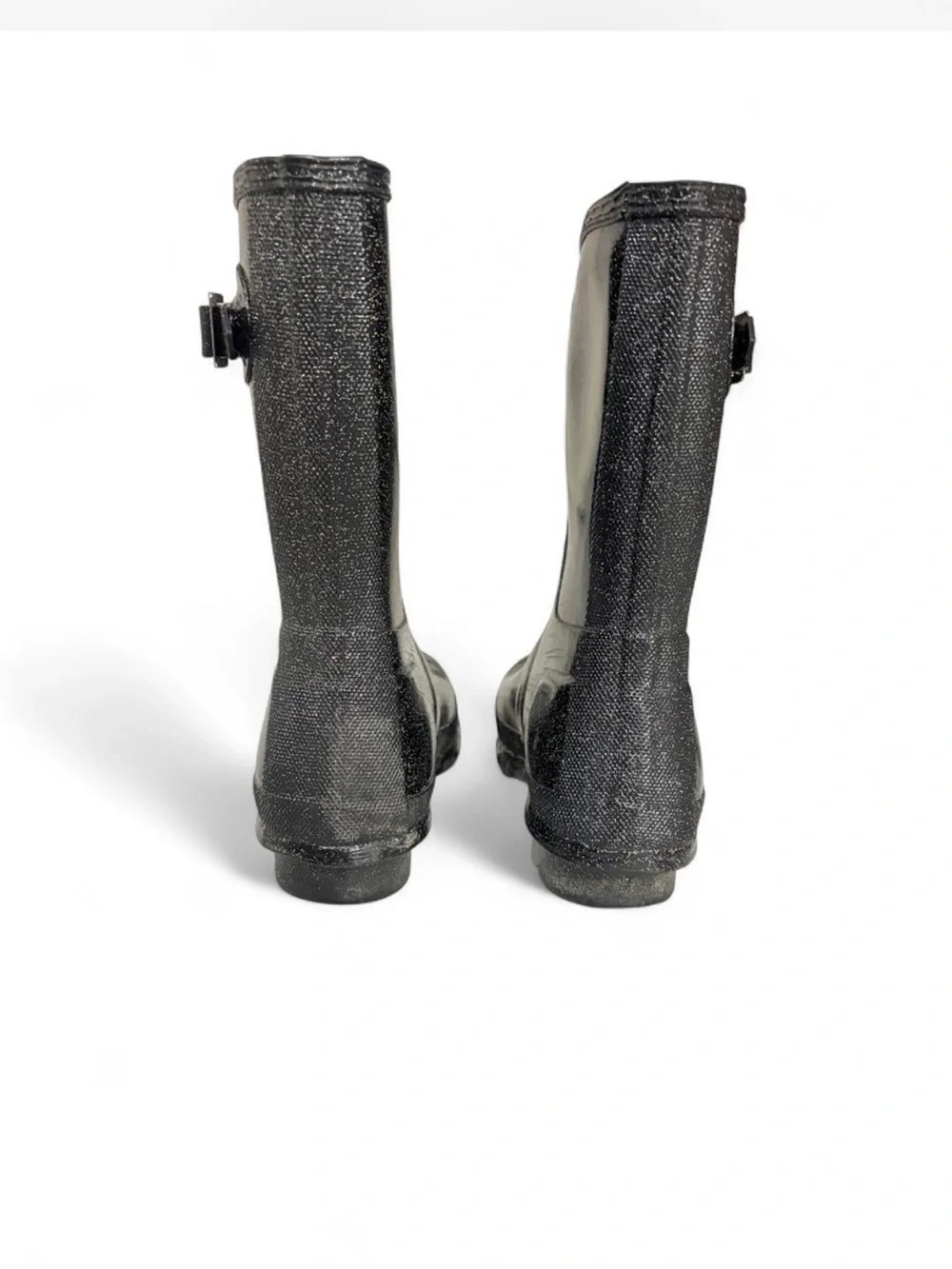 Hunter Women's original Glitter Rain Boots - Black